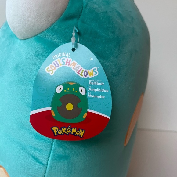 NEW Squishmallows Pokemon Bellibolt 14" with box and tag - Picture 9 of 16